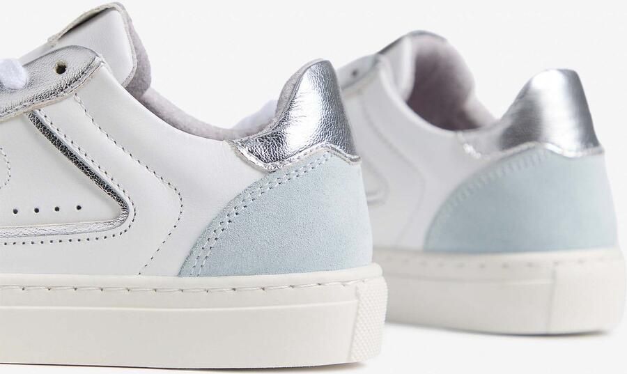 NeroGiardini Sneakers Cr.Vesuvio Pastel Florida Wit T.Lumiere Zilver Fashion Wear Kinderen