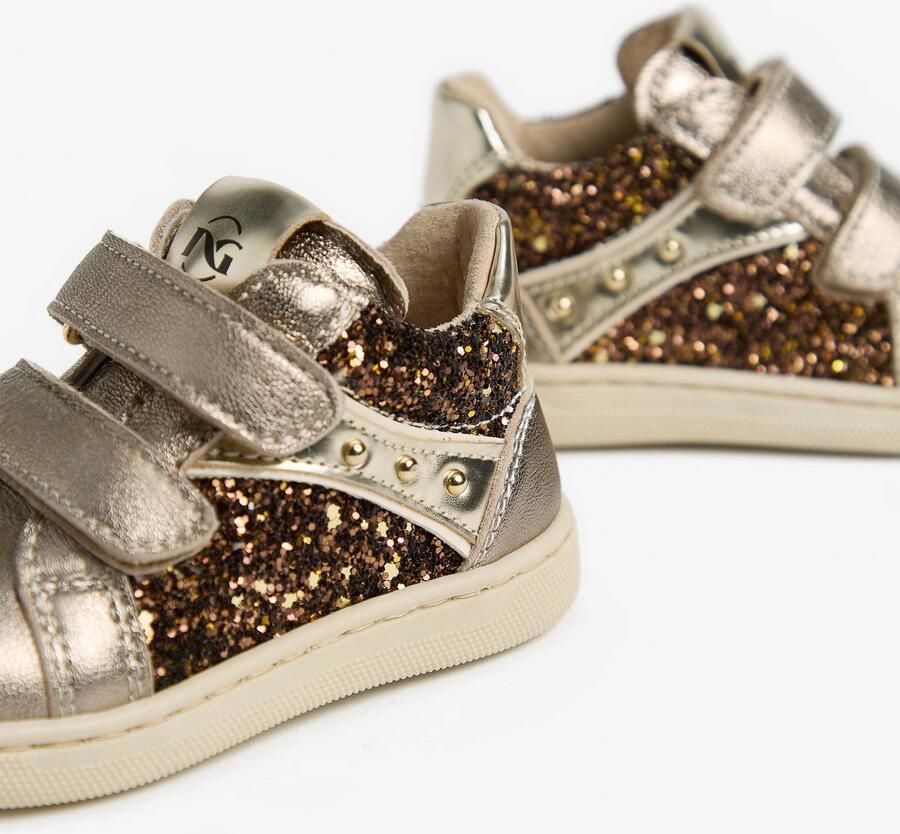 NeroGiardini Sneakers Etoile Sand T.Glitter Gr.Top Bro T.Brill Platinum 6 Streetwear Kind