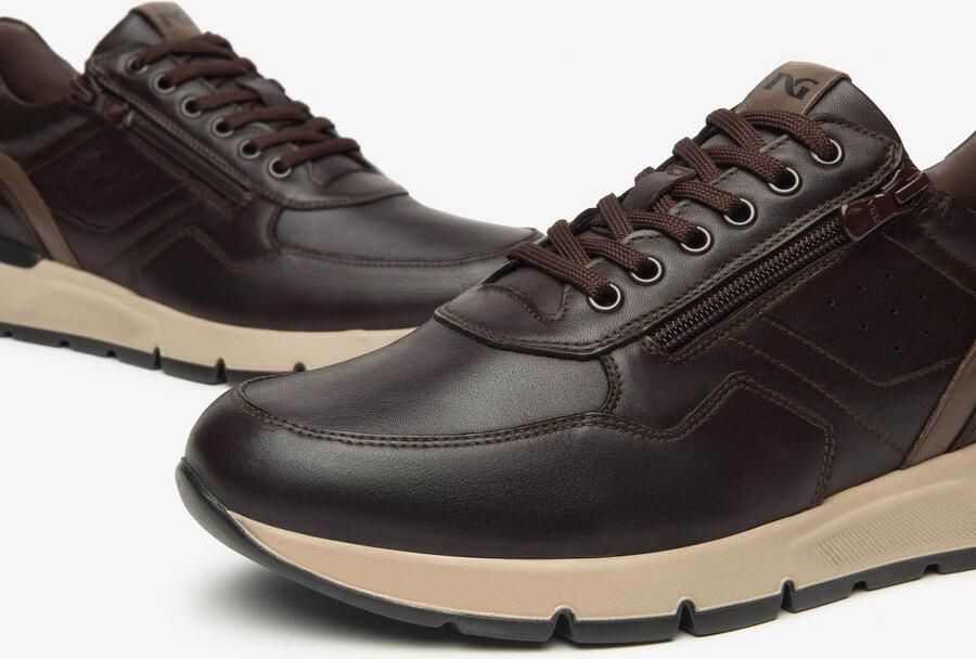 NeroGiardini Sneakers Savana Sauvage Taupe Pu.Bidens.Poggio B16 Streetwear Volwassen