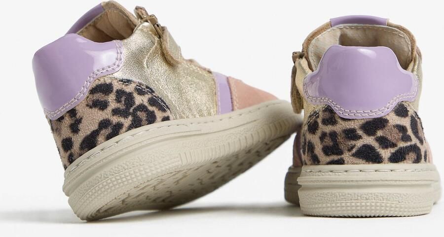 NeroGiardini Sneakers Velour Etoile Zand Honing T.Aida Leo Beige+Iri T.Na Streetwear Kind