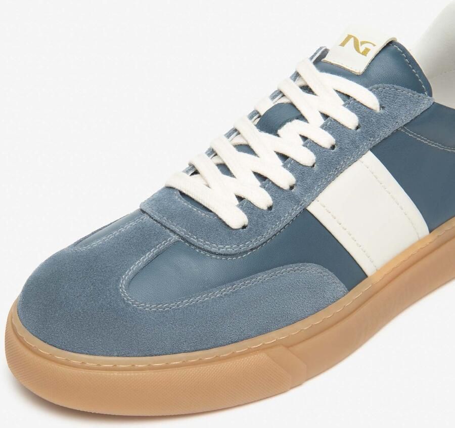 NeroGiardini Sneakers Velour Sauvage Jeans Sparta Osso Tr Iseo 1005 Para Fashion Wear Volwassen