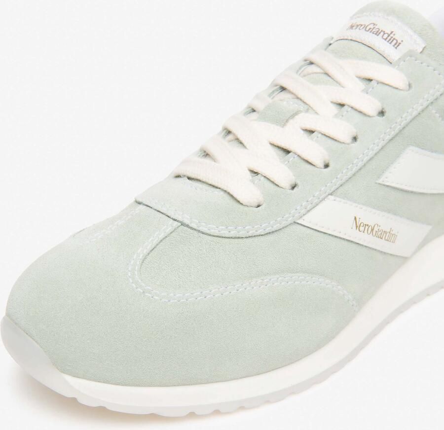 NeroGiardini Sneakers Velour Velvet Bot 0100 Etoile Zilver T.Glitter G Fashion Wear Vrouwen