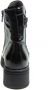 NeroGiardini stoere enkellaars met veter 1514869D 100 Zwart - Thumbnail 1