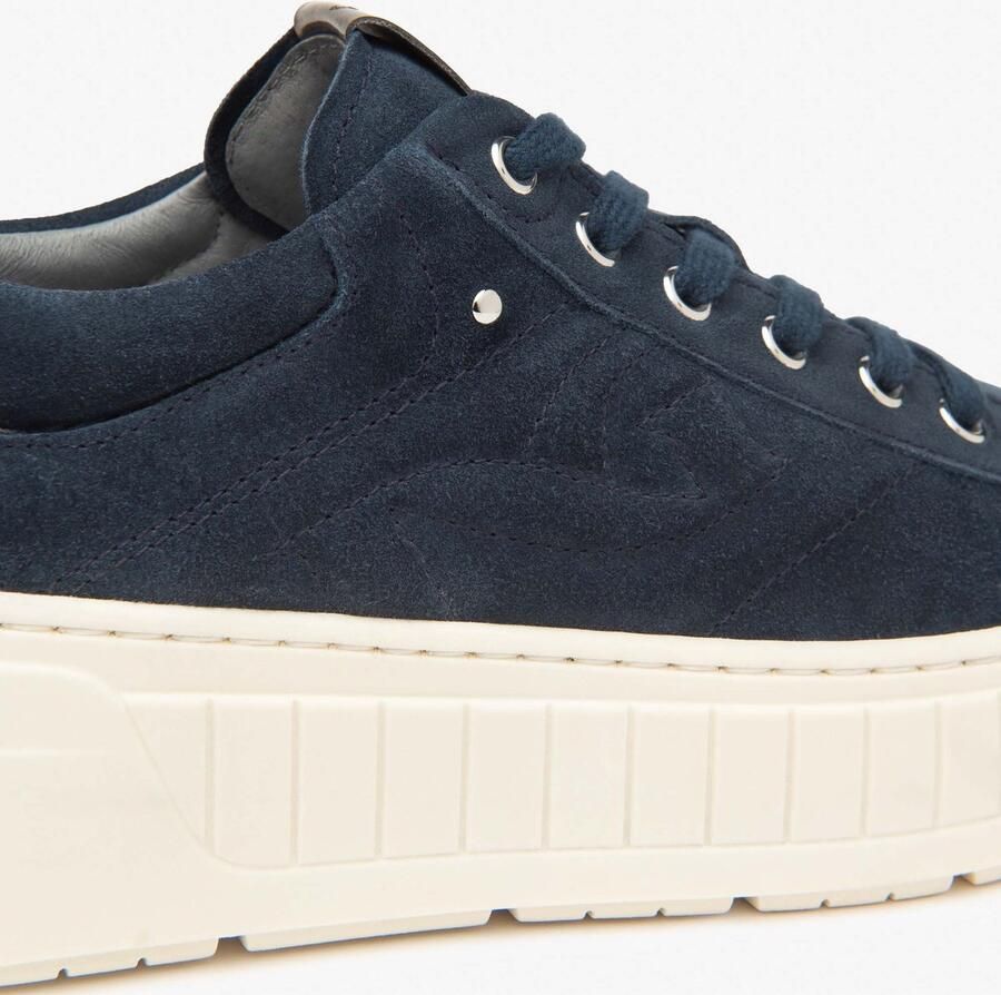 NeroGiardini Velour 225 T.Brill Anthracite Tr Mirror 1040 Lig Sneaker Fashion Wear Vrouwen