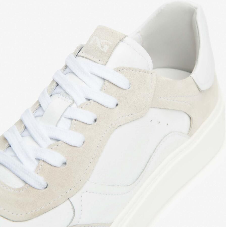 NeroGiardini Velour Cile Bianco Eva Rodero 02 Sneaker Fashion Wear Volwassen