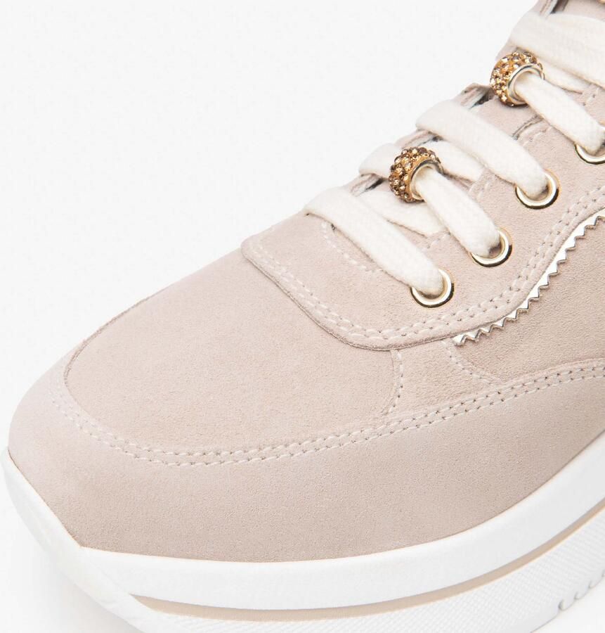 NeroGiardini Velour Col.Femmeetoile Col.Saturnt.Brill Col.Plati Sneakers Fashion Wear Vrouwen