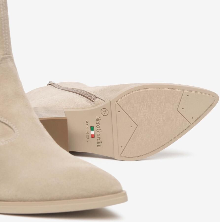 NeroGiardini Velour Tpu Badia Natuurlijk Laarzen Fashion Wear Vrouwen