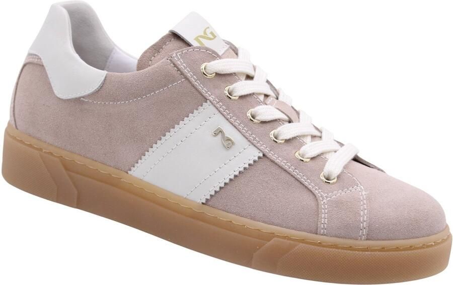 NeroGiardini Velour Velvet Osso 0100 Tr Malaga 1074 Para Sneaker Fashion Wear Vrouwen