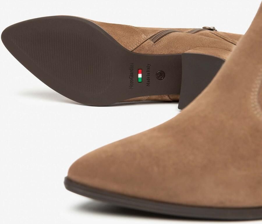 NeroGiardini Velours Tpu Laarzen Cosenza Fashion Wear Vrouwen