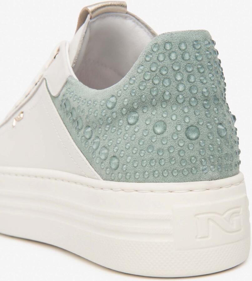 NeroGiardini Velvet 0100 Velour Asparago Etoile Miele Pu.Monod. Sneaker Fashion Wear Vrouwen