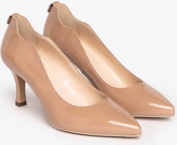 NeroGiardini Nude Patent Tpu Natuurlijke Bron Hakschoenen Streetwear Vrouwen