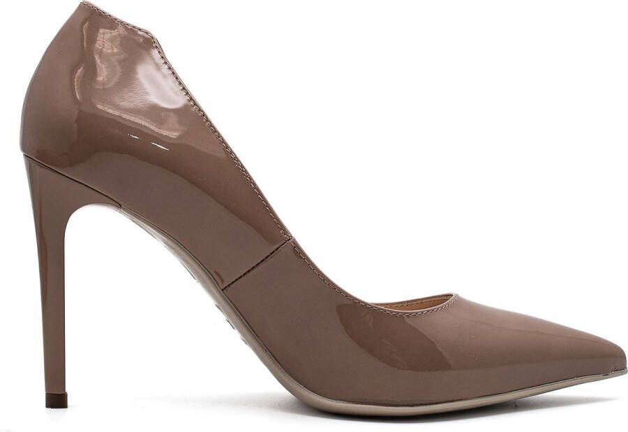 Nerogiardini Elegante leren hoge hakken voor vrouwen Pink Dames