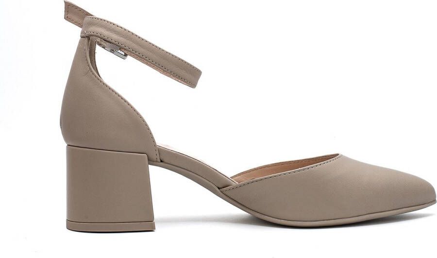 NeroGiardini Schoenen Met Hakken Nappa Pandora Linnen Tpu Natuurlijk Tenna Streetwear Vrouwen