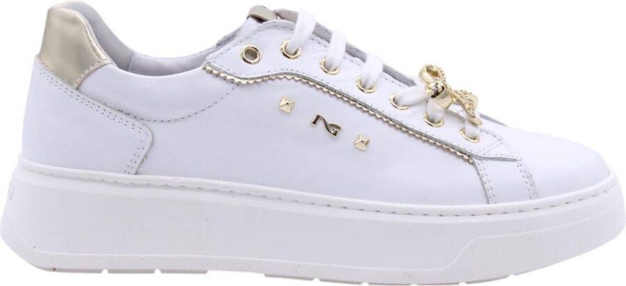 Nero Giardini Sneakers Nerogiardini Cile Wit Spiegel Opac Tr Gonzaga 8004 B Streetwear Vrouwen