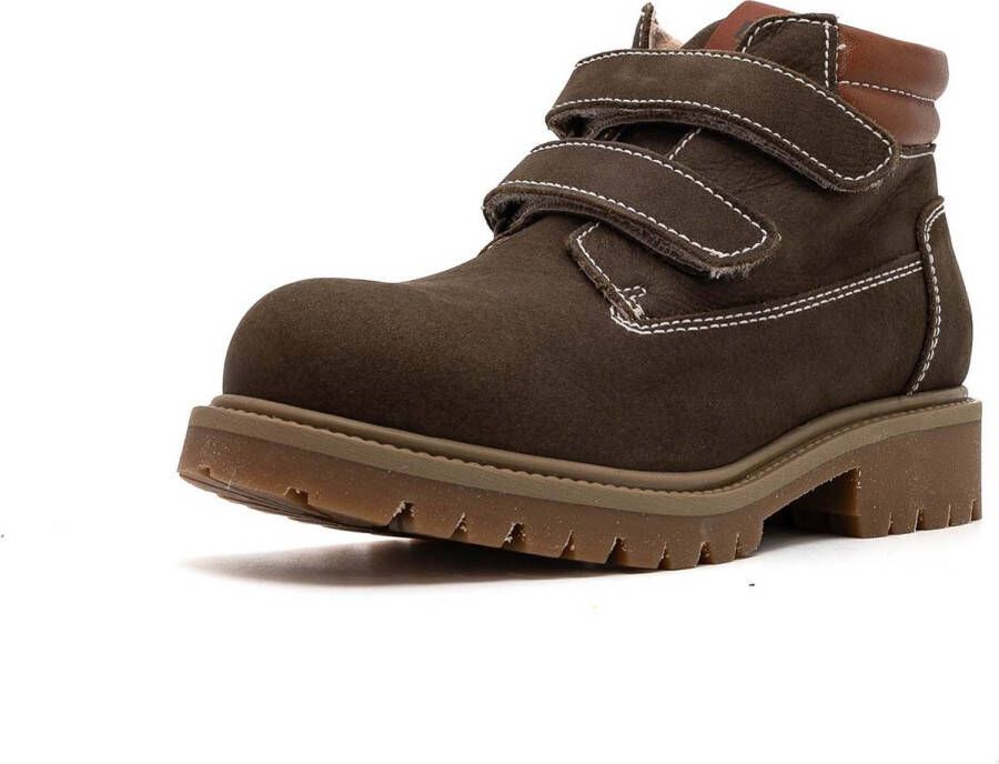 NeroGiardini Sneakers Longbeach Bosco Levanto Teak Leer Tr Fashionwear Kind