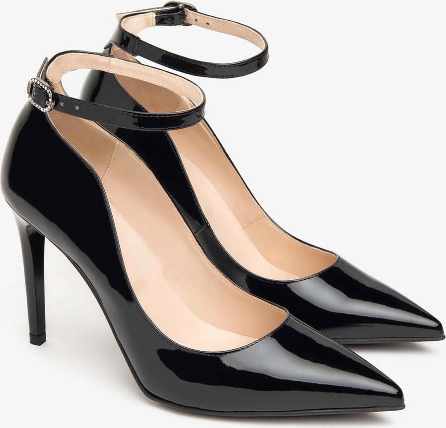 NeroGiardini Zwarte Giardini Hielschoenen Met Tpu-Verf Breia Missi Streetwear Vrouwen