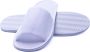 Nesto's Hotel Slippers Wegwerp Pantoffels Gasten Sloffen Sauna Wellness Spa Badstof Open Neus Wit - Thumbnail 2