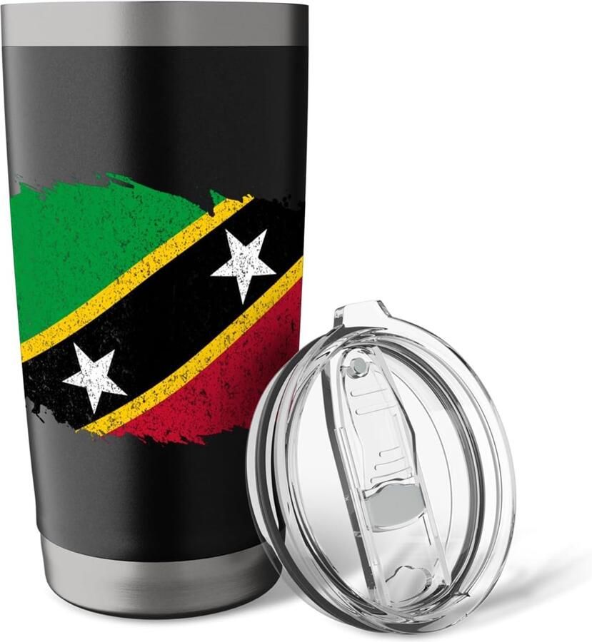 Nevis vlag thermobeker