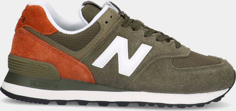 New Balance 574 Green Brown sneakers