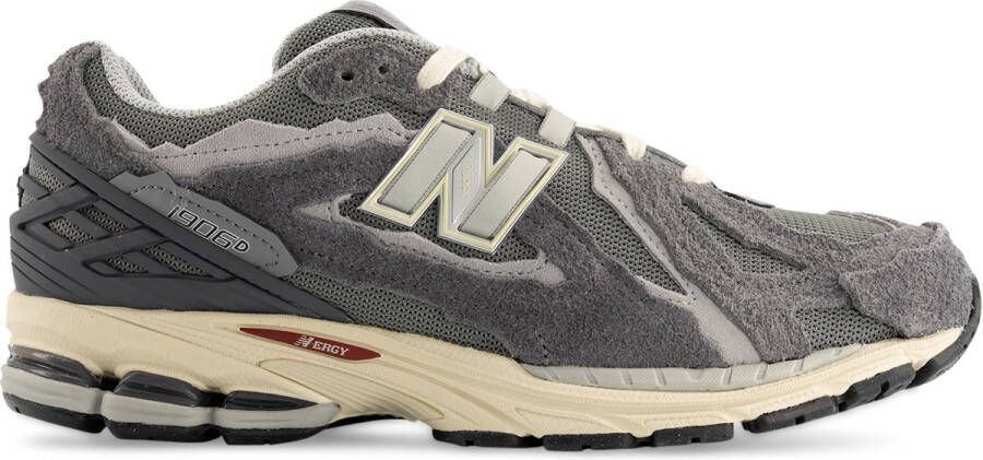 New Balance 1906D Protection Pack Harbor Grey Suede Sneaker Grijs