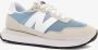 New Balance 237 dames sneakers Blauw Uitneembare zool - Thumbnail 1