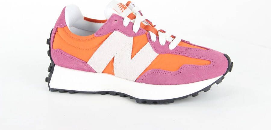 New Balance Dames Sneakers van Leer voor Herfst Winter Oranje Dames - Foto 2