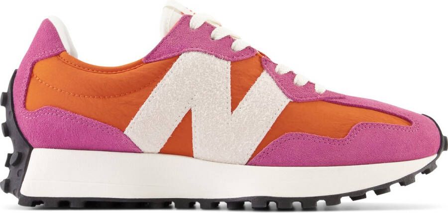 New Balance Dames Sneakers van Leer voor Herfst Winter Oranje Dames - Foto 3