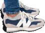 New Balance Sneakers met suède en textiel bovenwerk Gray Heren - Thumbnail 7