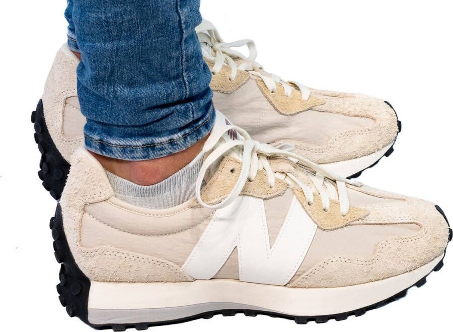 New Balance MS327 Central Park heren sneaker Off White - Foto 3