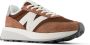 New Balance 370 Heren Sneakers PECAN - Thumbnail 1