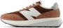 New Balance 370 Heren Sneakers PECAN - Thumbnail 1