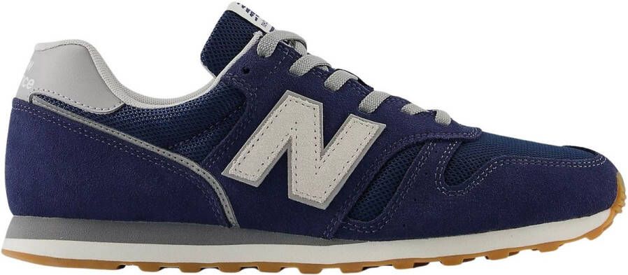 New Balance ML373 leren heren sneakers blauw Uitneembare zool