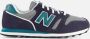 New Balance 373 V2 sneakers donkerblauw turquoise grijs - Thumbnail 11