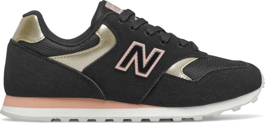 New Balance 393 Sneakers Vrouwen Black Gold