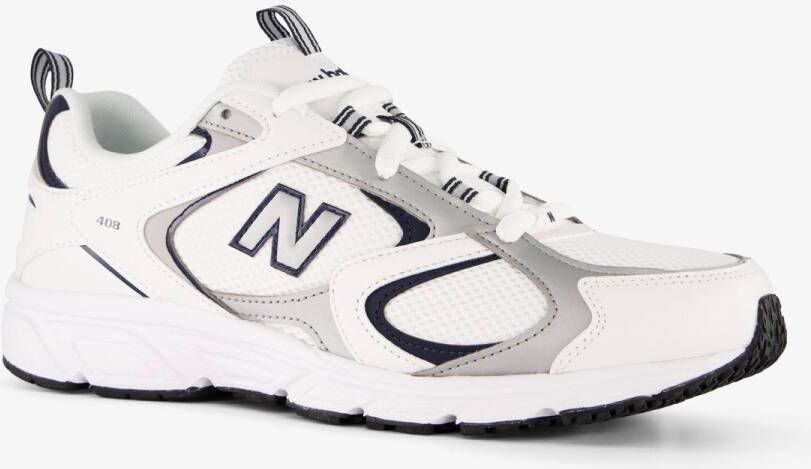 New Balance 408 sneakers wit zwart Uitneembare zool
