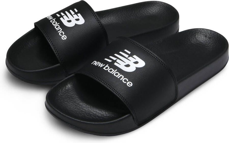 New Balance 50 Unisex Slippers Black White