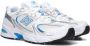 New Balance Retro Sneakers Wit Hemelsblauw - Thumbnail 1