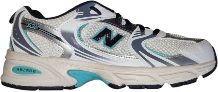 New Balance 530 (GS) 530 in wit formaten: 38.5