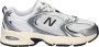 New Balance Zilveren Mesh Sneakers met Synthetische Coating - Thumbnail 1