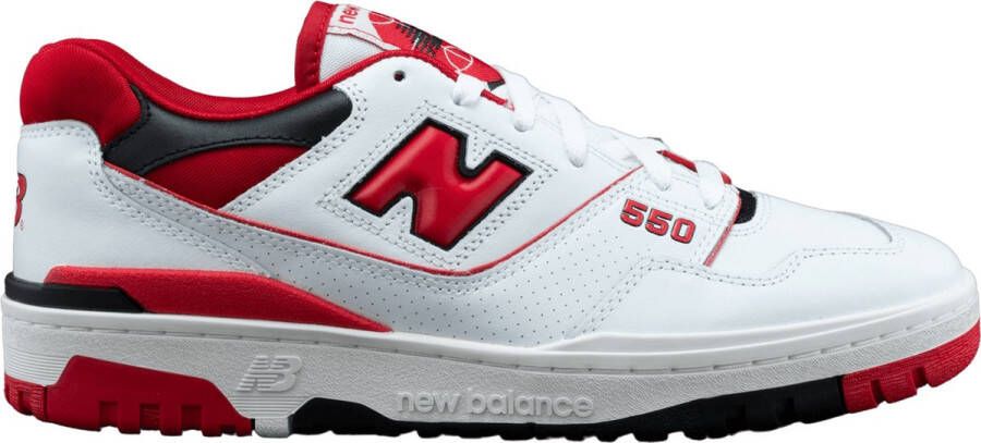 New Balance 550 White Red BB550SE1 1 2 WIT Schoenen