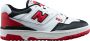 New Balance 550 White Red Black BB550HR1 1 2 ZWART Schoenen - Thumbnail 1