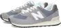 New Balance Hoogwaardige leren sneakers Grijs Heren - Thumbnail 1