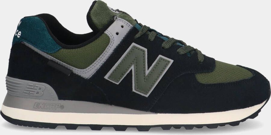 New Balance 574 Black Green heren sneakers