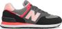 New Balance 574 Sneakers Vrouwen Black Pink - Thumbnail 1