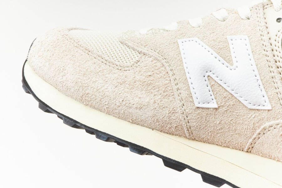 New Balance 574 sneaker van suède met leren details - Foto 2