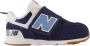 New Balance 574 sneakers donkerblauw wit lichtblauw Jongens Meisjes Suede 21 5 - Thumbnail 1