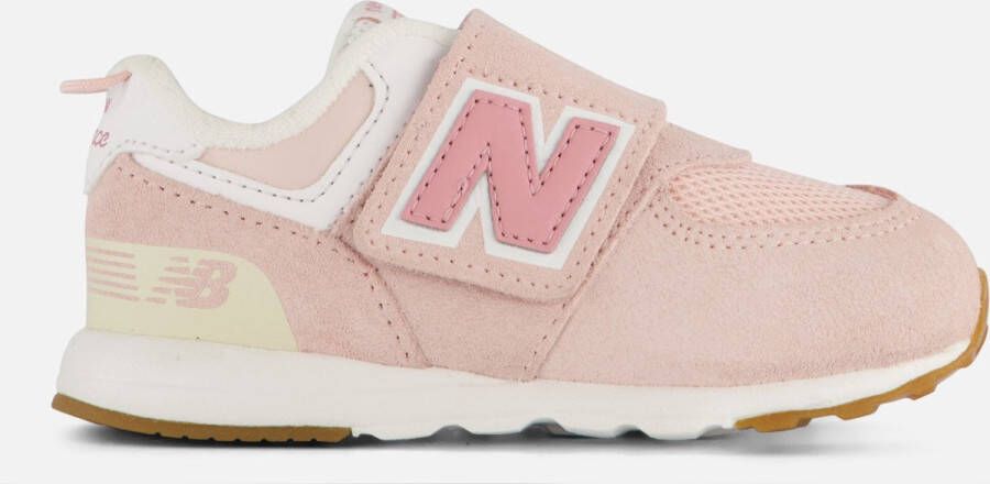 New Balance 574 Sneakers roze Leer Dames