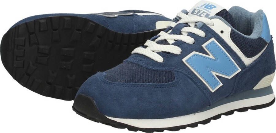 New Balance 574 sneakers donkerblauw wit blauw
