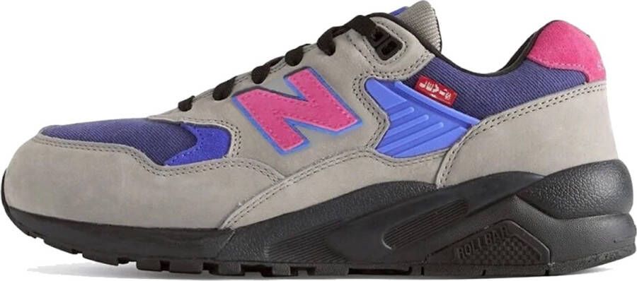 New Balance 580 Heren Sneaker Grijs Blauw Roze