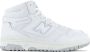 New Balance Witte Sneakers met Stoffen Voering en Rubberen Zool White - Thumbnail 1